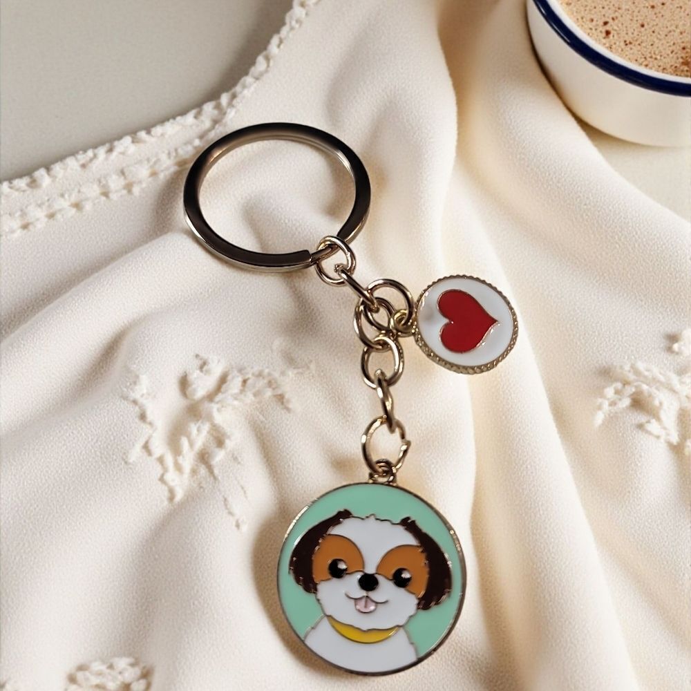 Doggie Heart Keychain Asst.Styles